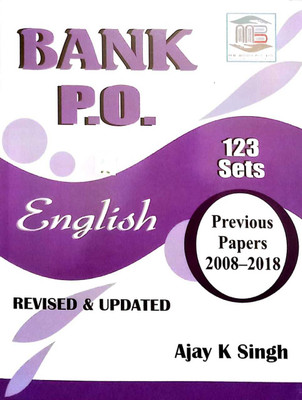 Bank P.O. English (123 Sets) Previous Papers 2008--2018 (K Chandan Gupta ) (Paperback, Ajay K Singh)(Paperback, AJAY KUMAR)
