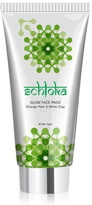 

Schloka Glow Face Pack with Orange Peel & White Clay Scrub(60 ml)