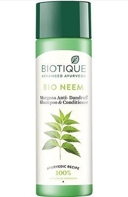 

Boutique Bio neem anti dandruff shampoo and conditioner(190 ml)