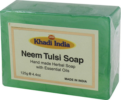 

Khadi India Santosh Pure Neem Tulsi Harbal Body Wash Soap (Ayurvedic Hand Made) (Pack of 3)(375 g, Pack of 3)