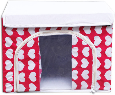 

Red Hot Hearts Storage Basket(Pack of 1)
