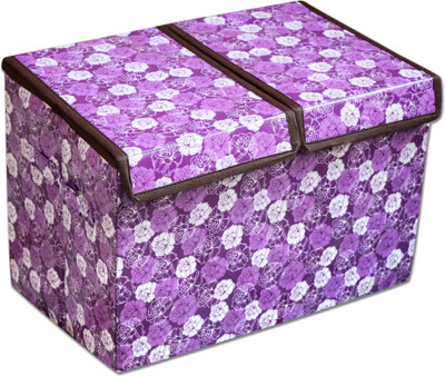 

Red Hot Floral Storage Basket(Pack of 1)