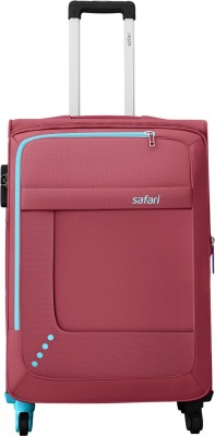 Safari STAR 75 4W RED Expandable  Check-in Luggage - 30 inch (Red)