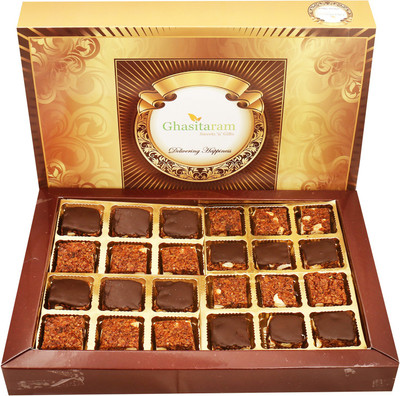 

Ghasitaram Gifts Chocolate Granola Bites 24 pcs(480 g, Box)