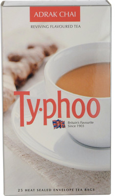 

Typhoo Adrak Chai Ginger Tea Bags(25 Bags, Box)