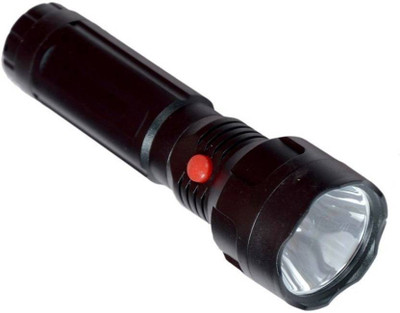 Care 4 Led Flashlight jy 1702 torch with emergency light Rechargeable torch light Torch(Black, 15 cm, Rechargeable)