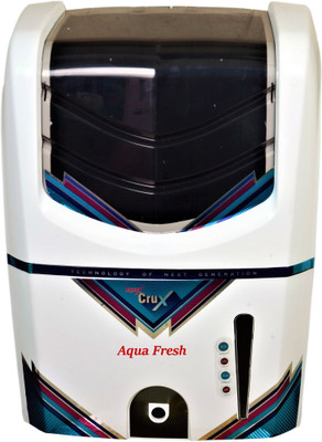 

Aqua Fresh CRUX black (NON RO) Water purifier UV+UF+MINERAL 15 L UV + UF Water Purifier(White, Black), Black;white