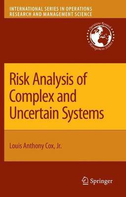 Risk Analysis of Complex and Uncertain Systems(English, Electronic book text, Cox Louis A)