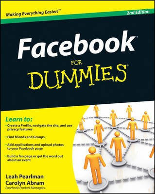 Facebook For Dummies(English, Paperback, Pearlman Leah)