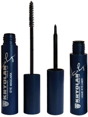 

Kryolan Liquid Eyeliner & Mascara Black(Set of 2)