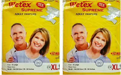 

wetex supreme Adult Diapers - XL(60 Pieces)
