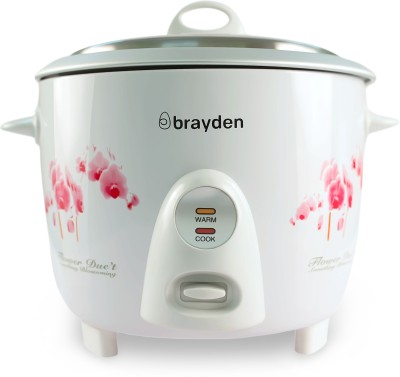 

Brayden Rizo 1.5 500 W Electric Rice Cooker(1.5 L, Pearl White)