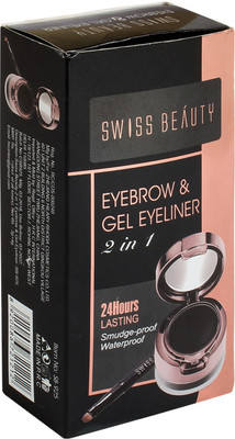 

Swiss Beauty Eyebrow and Gel Eyeliner 7 g(black)