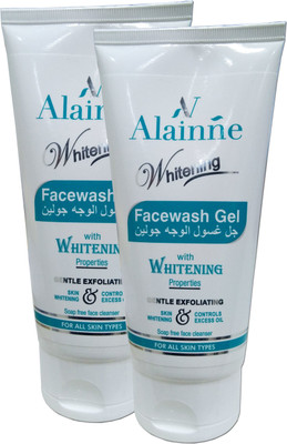 

Alainne Whitening Gel Face Wash Twin Pack (150 ml Each) Face Wash(300 ml)