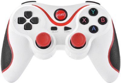

Pratham T3 Wireless Bluetooth Game pad Joy pad Phone Holder for All Android/iOS/PC Bluetooth Gamepad(White, For Android, iOS, PC)