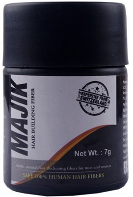 

BOXO 100% Human Hair Building Fiber For Unisex, 7 Grams, Dark Brown(7 g)