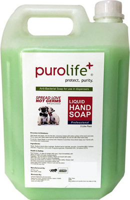 

Puro Life Plus PUROLIFE PLUS HAND WASH LIQUID 5 LITRE PACK(5 L, Bottle)