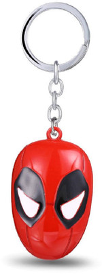 kd collections KD413-Deadpool Face Mask Metal Keychain Key Chain