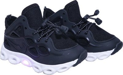 

FEETWELL Boys Lace Sneakers(Black