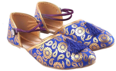 

Sanaya Girls Slip-on Flats(Blue