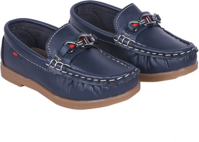 

FEETWELL Boys Slip on Loafers(Blue