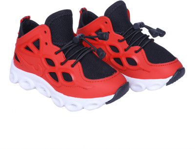 

FEETWELL Boys Lace Sneakers(Red