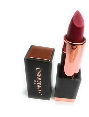 

lyon beauty USA MATTE LIPSTICK WITH MAGNETIC CONTAINER(Rich Ruby)