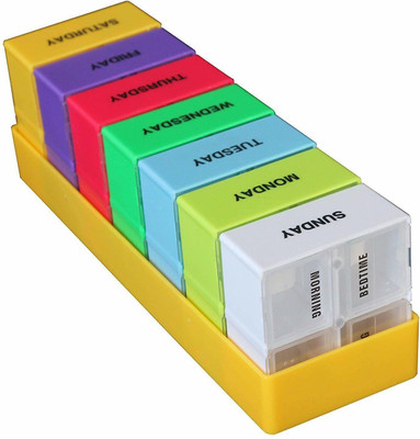 

Trigger Impex Medicine Storage Organiser Holder Kit Medicine Dispenser