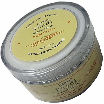 

Herbal Khadi Herbal Night Cream- 50g pack(50 g)