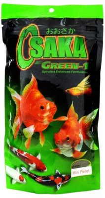 

amory Osaka green1 Vegetable, Mealworm 200 g Dry Fish Food