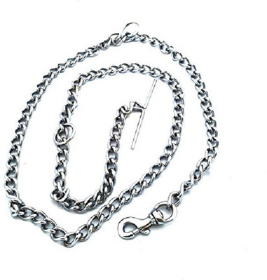 

Purple Bone Chainpl10 145 cm Dog Chain Leash(Silver)