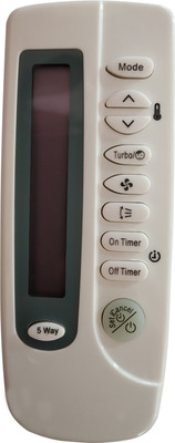 

Axelleindia Compatible replacement Samsung AC Remote(Please Match the image with your old remote) AC-24 Remote Controller(White)
