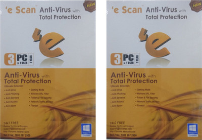 

ESCAN Anti-virus 3 User 1 Year
