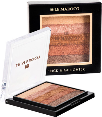 Le Maroco Instant Shimmer brick highlighter-001(Multicolor)