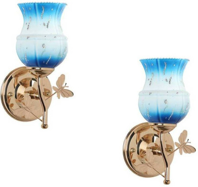 ZADLAXAR Uplight Wall Lamp Without Bulb(Pack of 2)