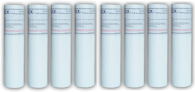 

KRPLUS 10 inch CCK Spun Filter Candle 5 Micron For Domestic RO Water Purifier (8 Pcs) Solid Filter Cartridge(5, Pack of 8)