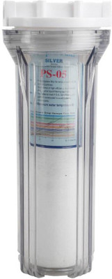 

KRPLUS Transparent Pre Filter Housing Filter With Spun Filter & 1/4" Connector For Domestic RO Water Purifier Solid Filter Cartridge(5, Pack of 2)