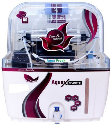 

Aqua Fresh Swift model 12 L RO + UV + UF + TDS Water Purifier(White)