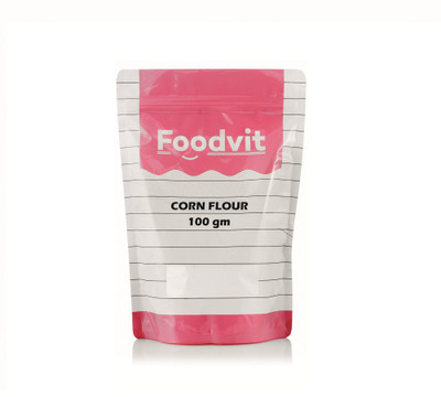Foodvit Cornflour Powder 100g Baking Powder(100 g)