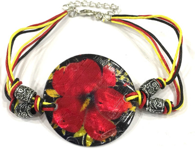 Digital Dress Room Metal Silver Bracelet