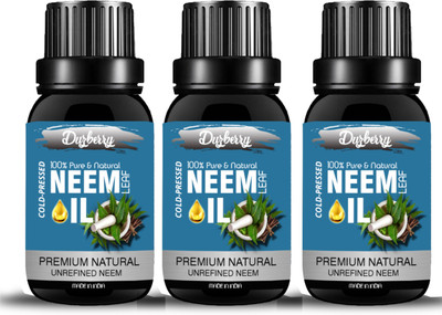 

duzberry Neem Carrier Oil Pure Natural For Skin care & Hair treatment Hair Oil 20 ML Pack of 3 (60 ML)(20 ml)