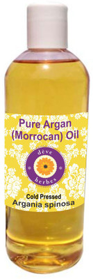 

Deve Herbes Pure Argan (Moroccan) Oil (Argania spinosa) 100% Natural Therapeutic Grade Cold Pressed(200 ml)