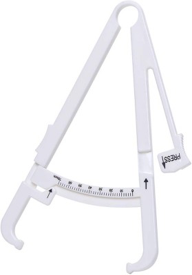 Futurekart Personal Body Fat Tester Caliper Accurate Measure Tape Keep Health Analyzer White Body Fat Analyzer(White)