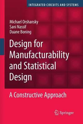 Design for Manufacturability and Statistical Design(English, Electronic book text, Orshansky Michael)