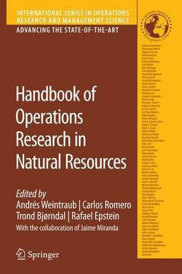 Handbook of Operations Research in Natural Resources(English, Electronic book text, Weintraub Andres)