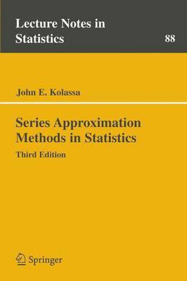 Series Approximation Methods in Statistics(English, Electronic book text, Kolassa John Edward)