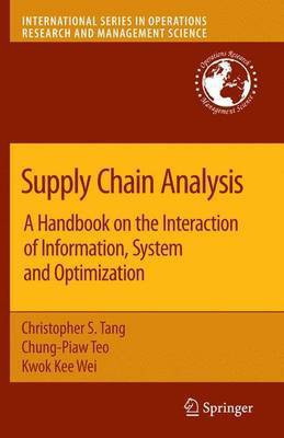 Supply Chain Analysis(English, Electronic book text, Tang Christopher S)