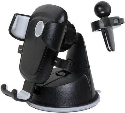 GIZMOBITZ Car Mobile Holder for Dashboard(Black)