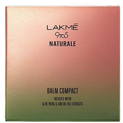 

Lakme 9 to 5 Naturale Balm Compact, Rose Silk,02 Compact(Rose Silk)