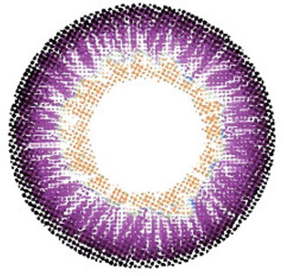 

Shape n Style Violet Contact Lens Quaterly Contact Lens(0.00, Violet, Pack of 2)